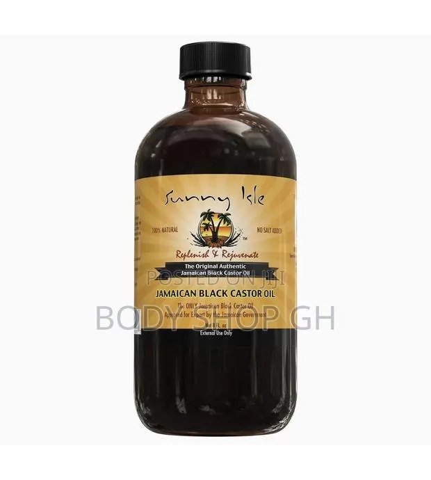 Sunny Isle Jamaica Black Castor Oil- 8oz (Hair and Beard ) · Photo 1