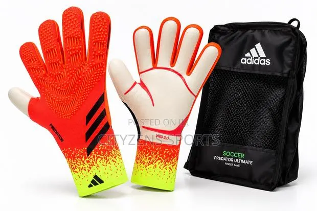 Adidas Predator Keepers Glove, Orange / Lemon Green · Photo 1