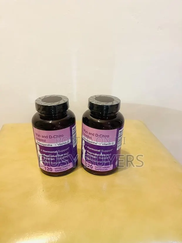 Myo and D-Chiro Inositol Ashwagandha Vitamin(Fertility Aid) · Photo 1