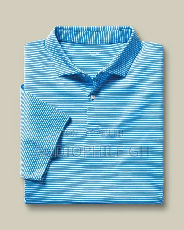 Charles Tyrwhitt Fine Stripe Short Sleeves Performance Polo Shirt · Photo 1