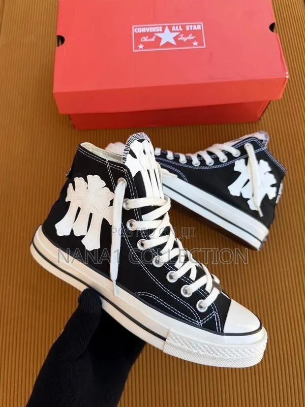 Chrome Heart X Converse Chuck Taylor All Star 70 Plus High Top · Photo 1