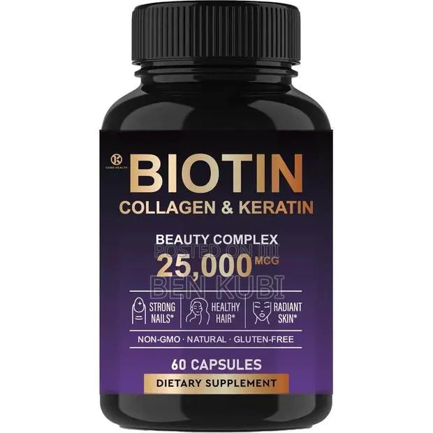 Biotin Supplements 25,000 MCG · Photo 1