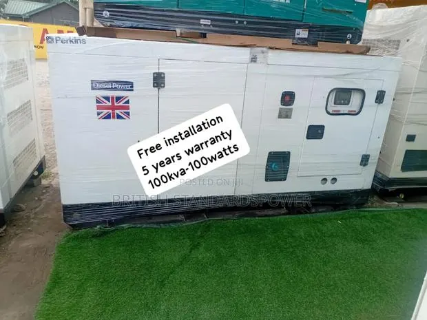 Turbo Power Supply 100kva Perkins Genset Call It's Waiting · Photo 1