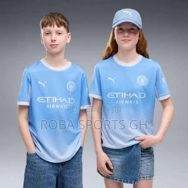2026/27 Manchester City Kids Jersey · Photo 1