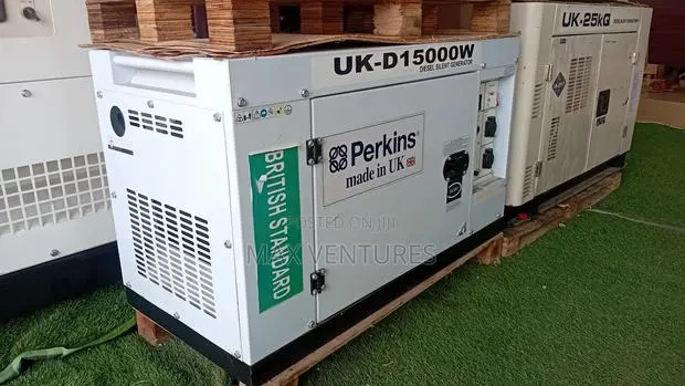 Perkins 15kva Ind%Ustrial Die<Sel Generator (Remote) · Photo 1