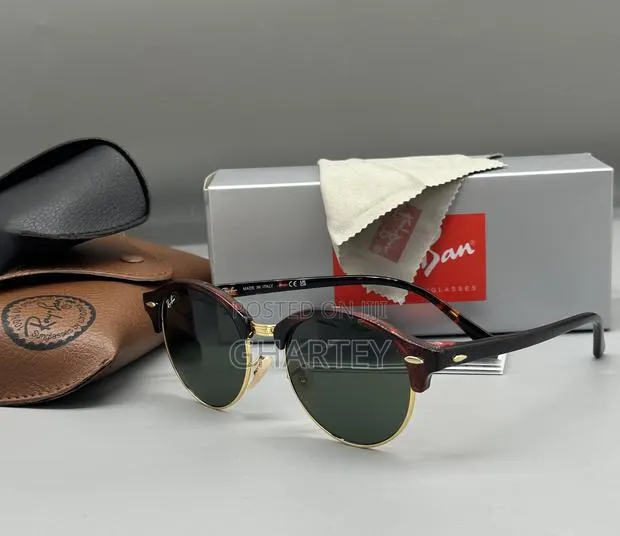 Ray Ban Clubmaster Luxury Fashion Sunglasses(Free Delivery) · Photo 1