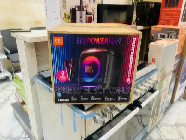 Brand New JBL Party Box Encore 2 Potable With 2 Microphones · Photo 1