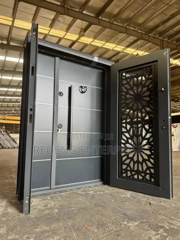 Alucobond Door in Door Water Resistance Quality Locks. · Photo 1