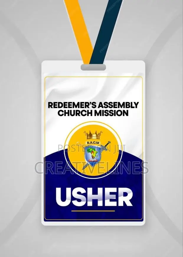 Ccstomised Usher Tag · Photo 1
