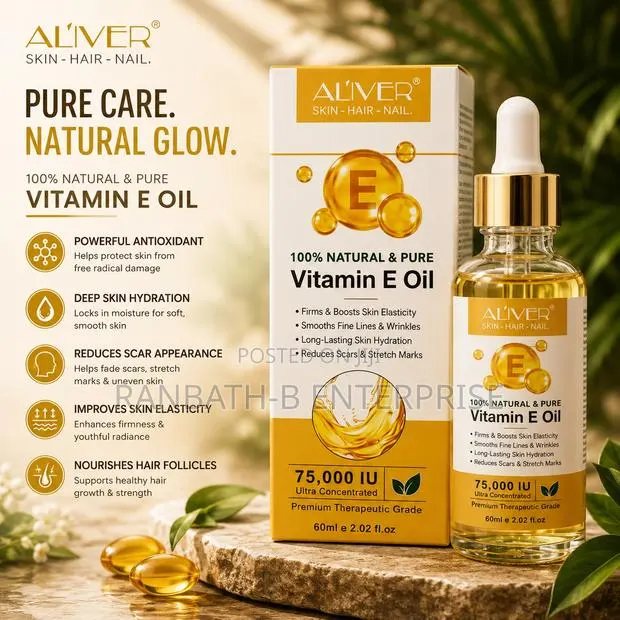 ALIVER 100% Natural Vitamin E Oil · Photo 1