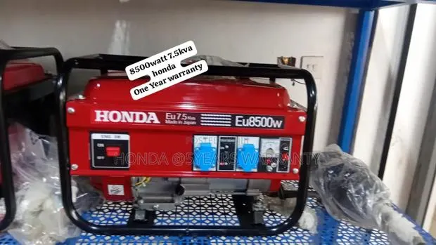 Pull Generator Start Honda 7.5kva Petrol 8500wax Honda 7.5kv · Photo 1