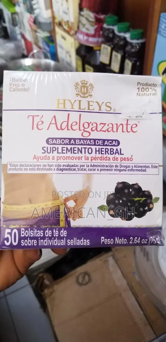 Te Adelgazente Suplento Herbal Tea, 50 Bags · Photo 1