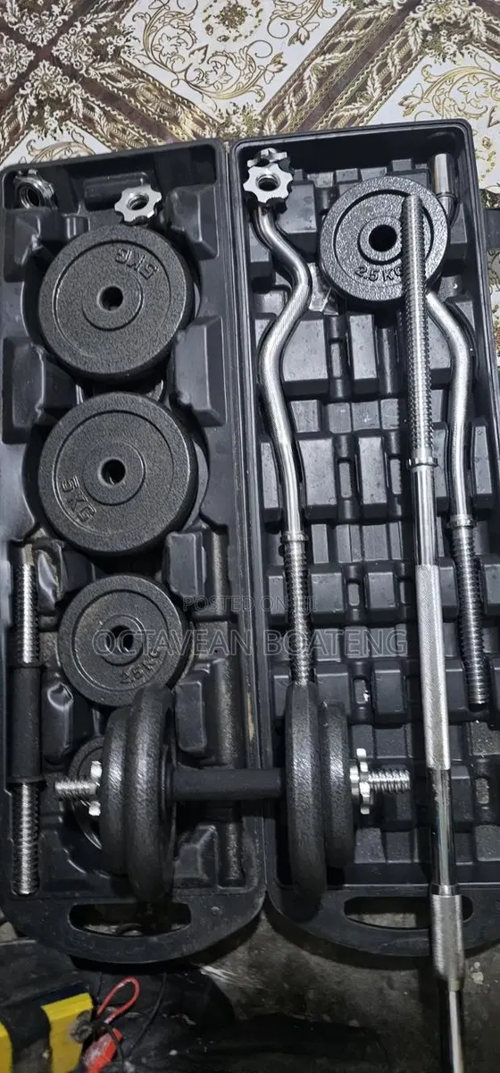 55kg Adjustable Gym Set · Photo 1