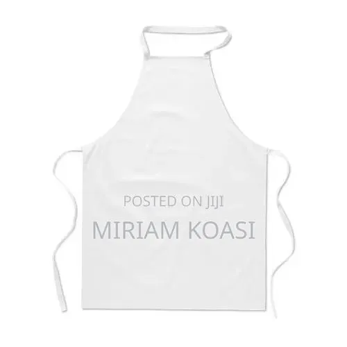 Whitish Kitchen Apron