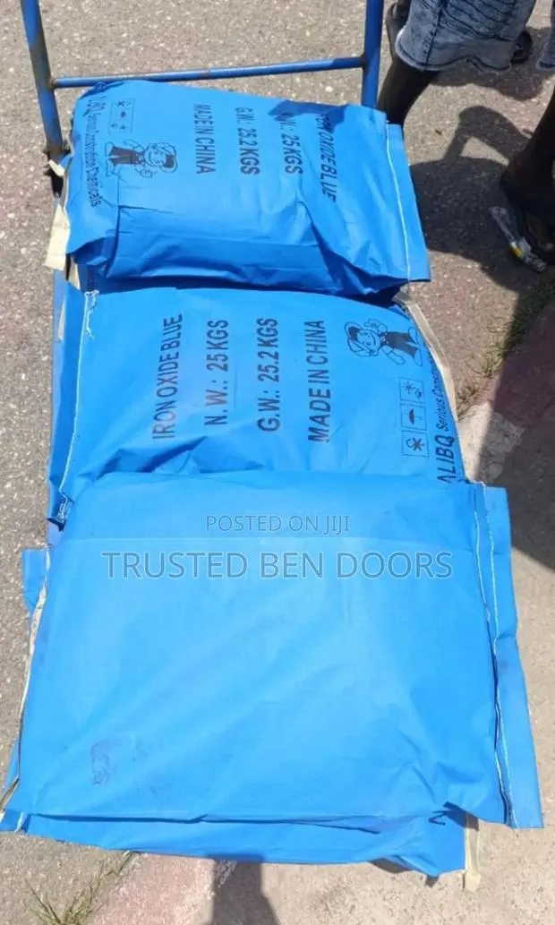 Blue Oxide Iron Pigment Colour for Concrete Works · Photo 1