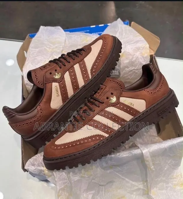 Adidas WTR Samba Dark Brown Available · Photo 1