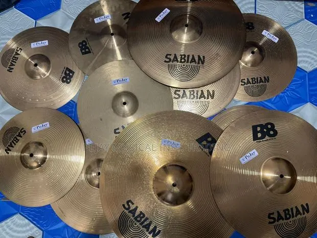 Original Drum Cymbals, Stands Bag- Sabian, Zildjian, Meinl (Kumasi) · Photo 1
