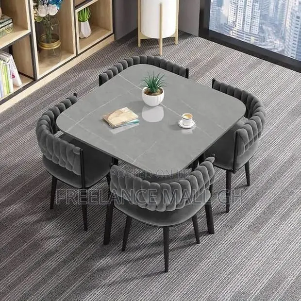 Square Dining Table With Chairs · Photo 1
