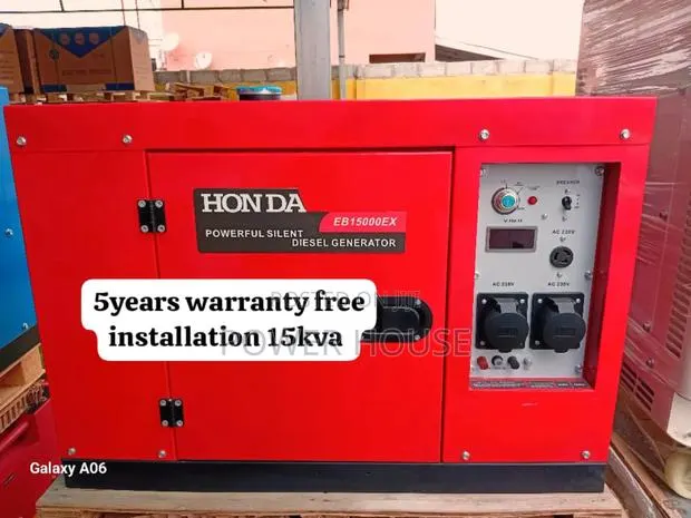 Energetic Aether Grid Honda Diesel 16500watts 15kva Diesel · Photo 1