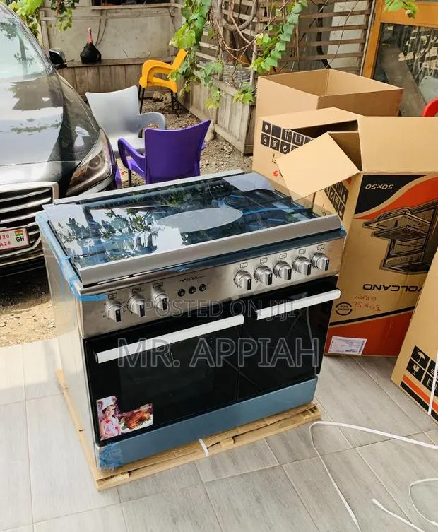 Authentic Mediatech Freestanding 5 Gas Burner With Grill. · Photo 1