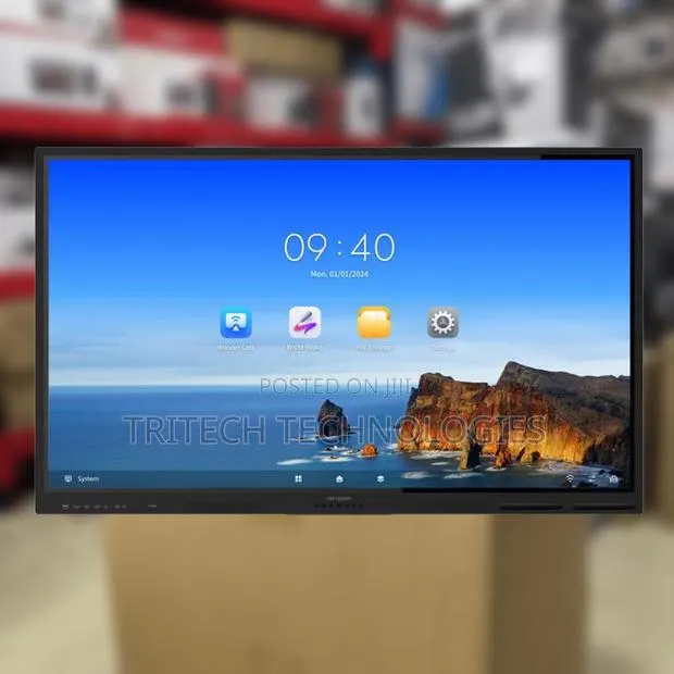 Hikvision Ds-d5b86rb/El 86-inch Interactive Display Without Webcam · Photo 1