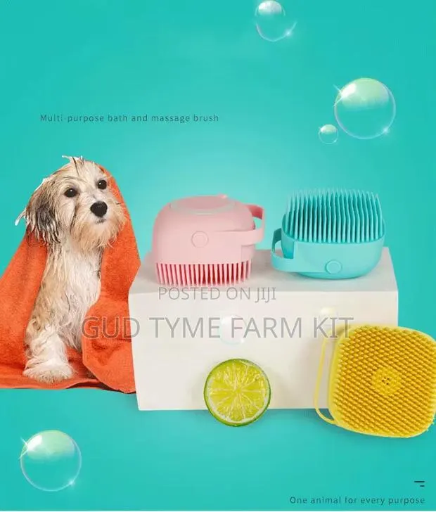 Cat and Dog Grooming Massage Brush · Photo 1