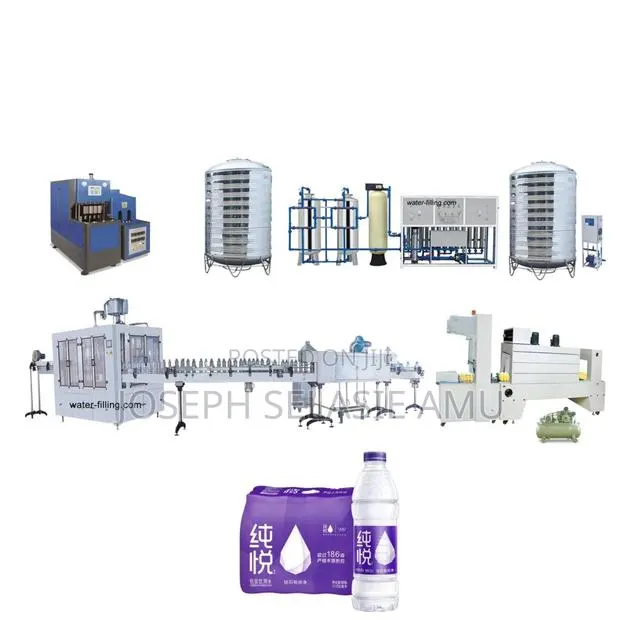 Complete Bottle Water Production Line Setup · Photo 1