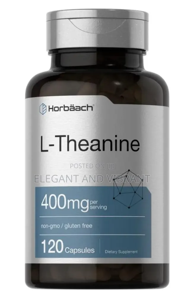 L-Theanine 400mg Per Serving | 120 Capsules · Photo 1