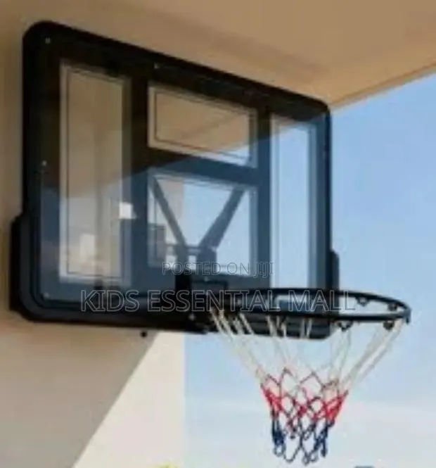Basketball Metal Hoops With Board , Pump, Ball and Net · Photo 1