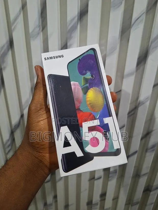 New Samsung Galaxy A51 128 GB Black · Photo 1