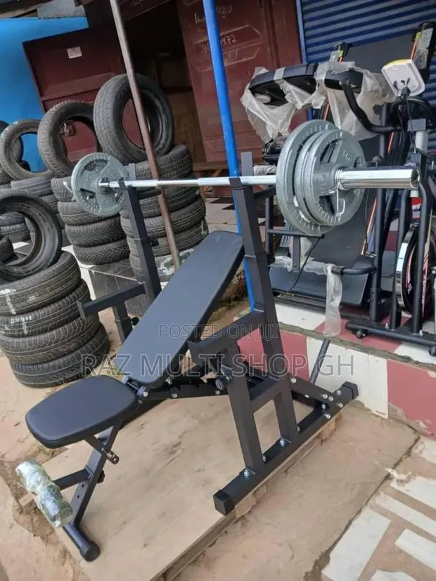 Weight Bench With 50kg Weight · Photo 1