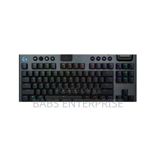 Logitech G915 X Lightspeed TKL Wireless Gaming Keyboard – Black · Photo 1