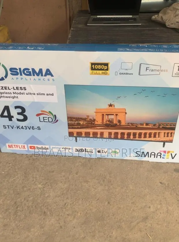 Sigma 43′′ FHD Smart Android Tv · Photo 1