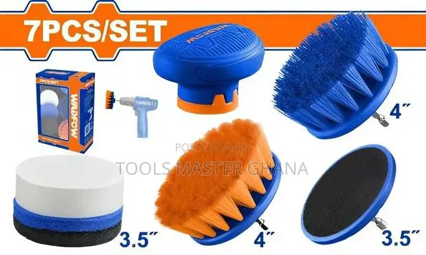 7 Pcs Cleaning Brush Set # Wnd5402 · Photo 1