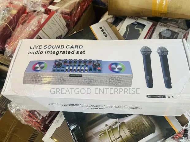 Live Sound Card and Audio Integrated Set · Photo 1
