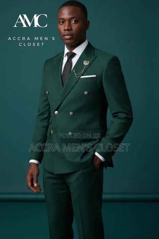Men’s Premium Designer Double-Breasted Suits · Photo 1