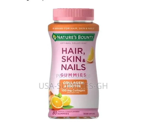 Nature's Bounty Hair, Skin, Nails Biotin/Collagen 80 Counts From Usa · Photo 1