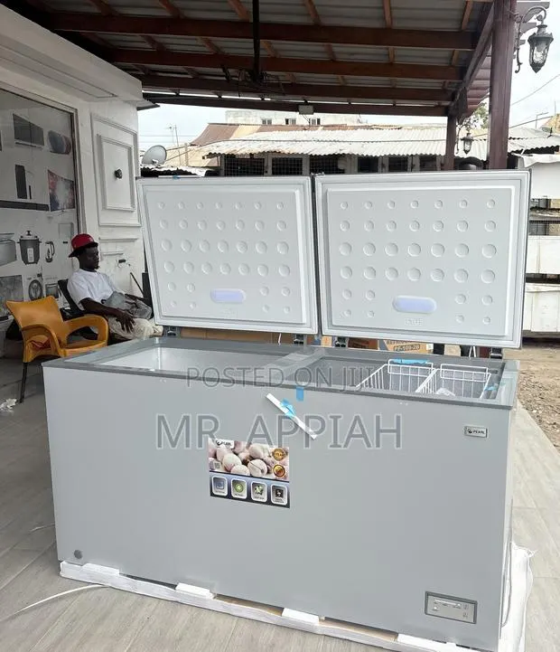 Double Door Top Opening Pearl 508L Chest Freezer(PCF-6040-1a) · Photo 1