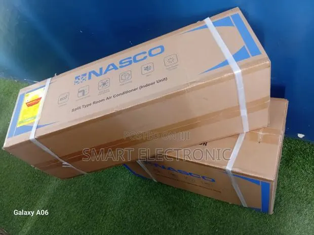 Nasco 1.5hp Mirror Air Conditioner – Reliable Cooling Comfort · Photo 1