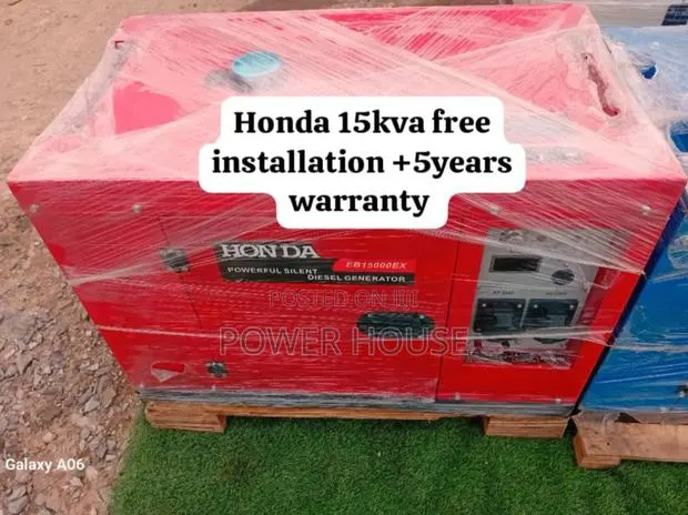 Energy Turbo Power Honda Diesel Generator 15kva Silent · Photo 1
