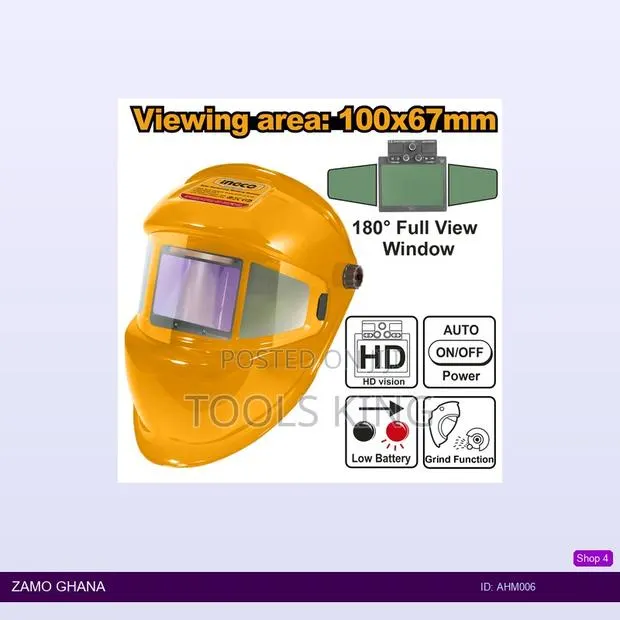 Autodarkening Welding - Ahm006 · Photo 1