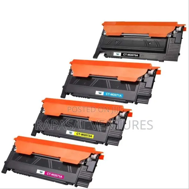 Cmyk 117a All Colors Hp Compatible Toners - ₵250 Per Color · Photo 1