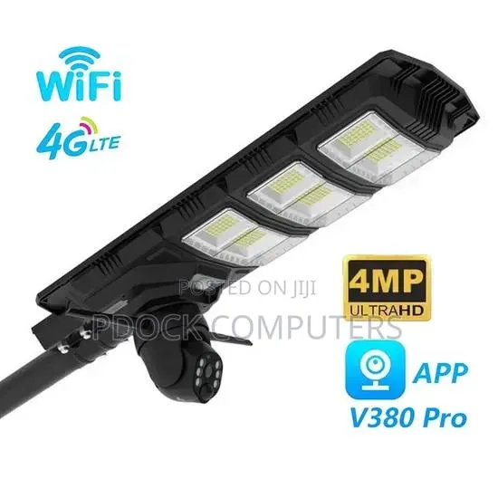 4g Streetlight Solar Ai Camera +Lighting 3 in 1 4g Solar Camera · Photo 1