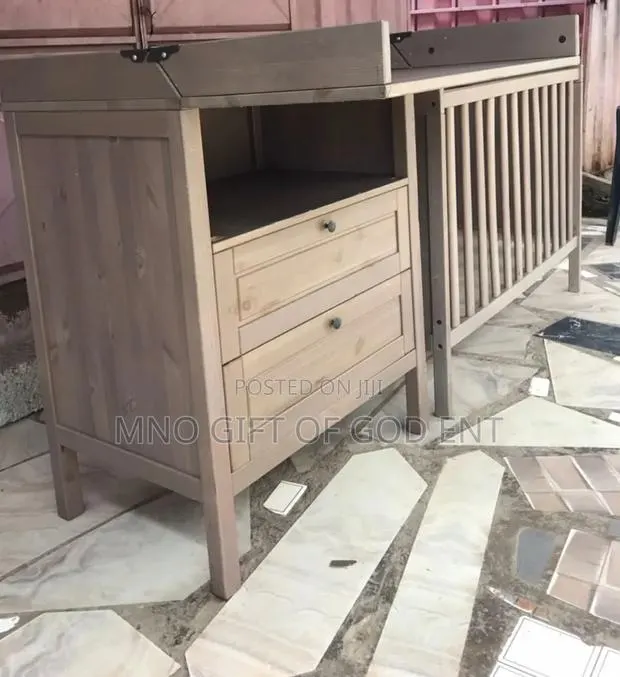 Brand: IKEA Ikea SUNDVIK Cot, 60x120 Cm, Grey Brown · Photo 3