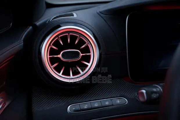 Mercedes-Style Led Turbine Air Vents - 4pcs Set With Ambient Light · Photo 1