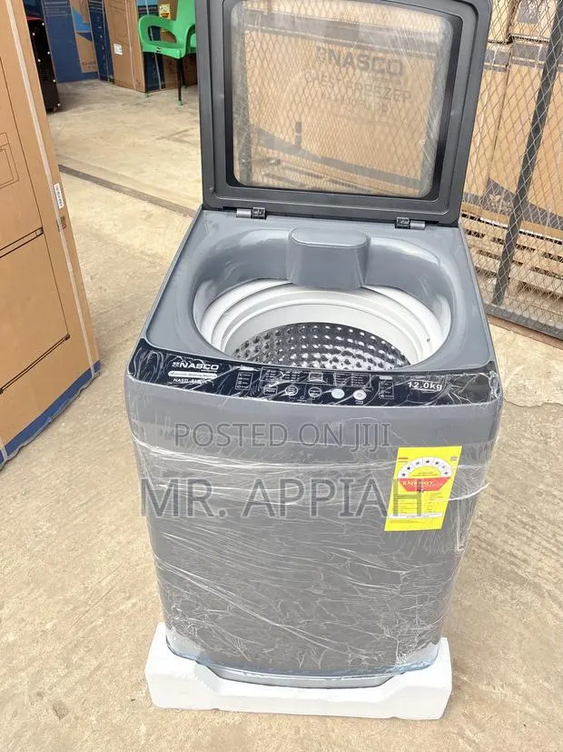 Fresh in Box Nasco 12kg Full Auto Washing Machine(Top Load) · Photo 1