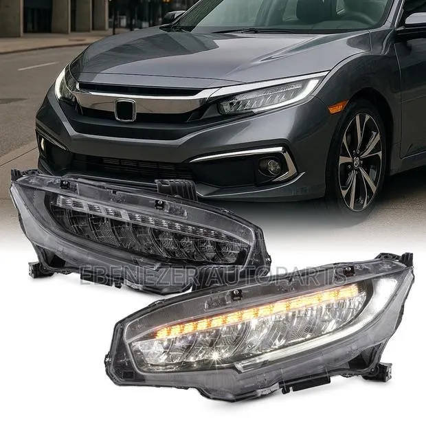 Honda Civic Led Headlights Pair 2016 2017 2018 2019 2020 · Photo 1