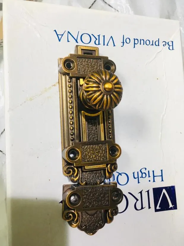 Geesatis Bronze Slide Door Bolt Gate · Photo 1