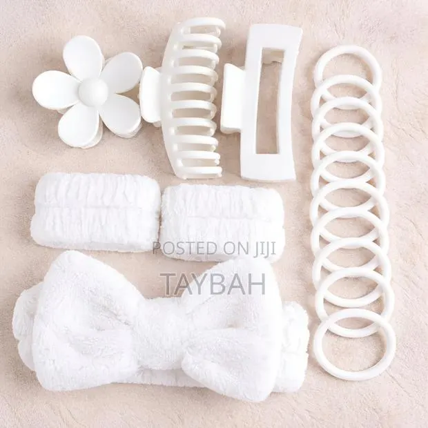 16 Piece Hair Accessories(Headband,Clips,Wrist Bands,&Hair Ties)7color · Photo 1