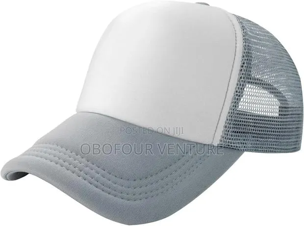 Men Women Plain Trucker Mesh Hat Snapback Blank Baseballcap · Photo 1